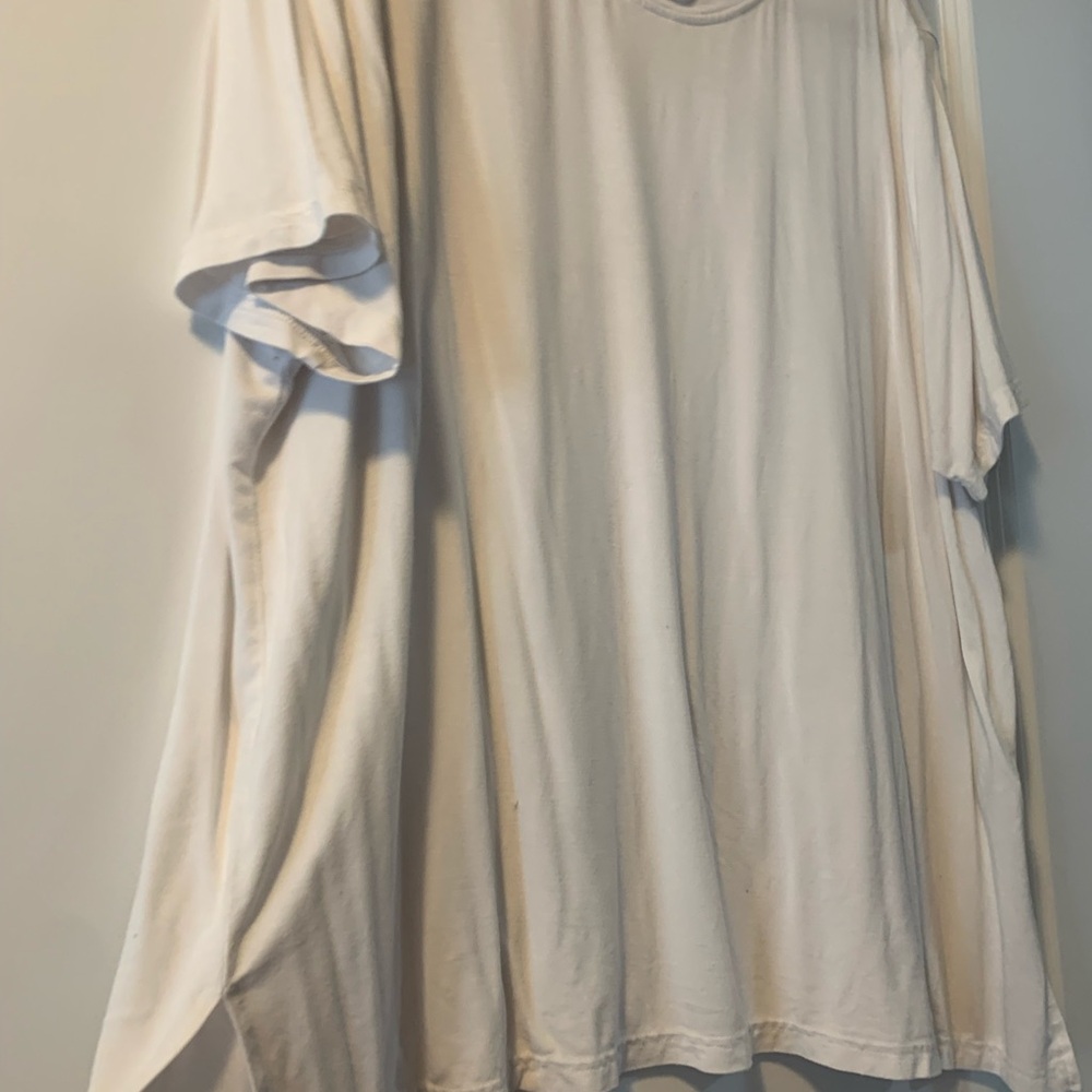 Sympli white bamboo shirt sizeXL
